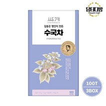 수국차 티백 국내산 수국 잎 추출물 차 이슬차 감로차 하이드란제놀 효능, 3BOX, 100티백