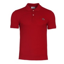 LACOSTE 남성 슬림핏 카라 반팔 티셔츠 PH4012-240
