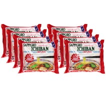 Sapporo Ichiban 삿포로 이치방 라멘 오리지널 라면 100g 8봉, 8개