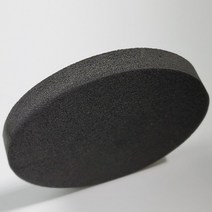 세탁기 실외기 진동 소음 방지 EVA고무 원형 패드 특대 2개 세트