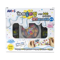 문구조아 아이슬라임 DIY 미니키트 유아용클레이/점토, 투명_$OG5