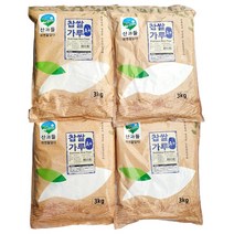 산과들 건식 찹쌀가루 혼합 (4종선택 옥수수전분 소맥분 포함), 4개, 찹쌀가루혼합A+(옥수수전분45% 함유)3kg