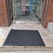 미끄럼방지 현관발판 고무매트 대형 현관매트 출입구매트 바닥깔판, 1개