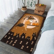 만화 고양이 패턴 카펫 매트 대형 장식 룸 거실 가정용 바닥 잘 생긴 마법사, 120x160cm, 4