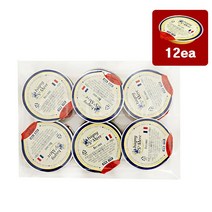 [치즈몰] 이즈니 무염 버터컵 일회용 10g x 12개, 1개