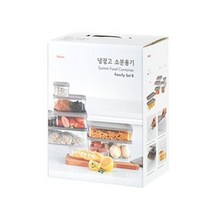 [알티피아] 냉장고 소분용기 10ea 세트, BR