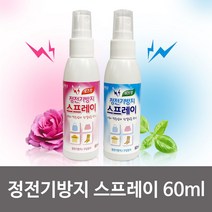 정전기 방지 스프레이 옷 의류 방지제 섬유 향균 탈취, 도르담마켓 허브향 60ml