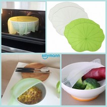 [남대문샵] 실리만 실리콘 연잎랩 15CM (2P), 투명올리브