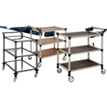 음식 안전 수납 방지턱 가볍게 밀리는 서빙 카트 써방카 한식집 운반카트, 일반형 스텐 3단 중