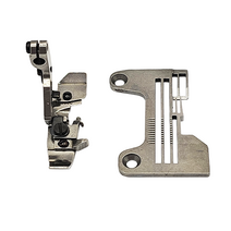 공업용침판 오버록 인터록 날라리 특수제작 침판+노루발 세트, 시리우스SR5200-4D