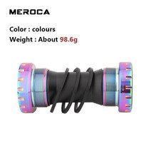 자전거부품MEROCA M68 산악 자전거 중공 통합 밀봉 센터 축 68-73mm BC1.37-24T 24mm MTB 도로 스레드