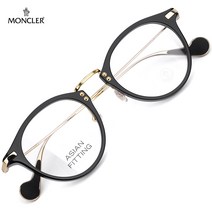 몽클레어 아시안핏 명품 뿔테 안경테 ML5090D-01A 47 / MONCLER