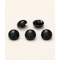 릴리패브릭 56-011 코코 하프단추 13mm_블랙