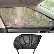 차량햇빛가리개 차박 차량 자동차 차문 모기장 방충망, 단품, 단품