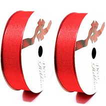 금비 HD공단(럼플)리본(40mm)1+1(사은품 증정 행사중), NO#11 적색(1+1), 15m