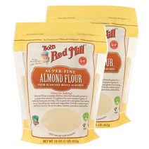 밥스레드밀 슈퍼 파인 블랜치드 아몬드 밀가루, 453g, 2개