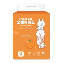 오렌지패드 소형 50매 (53x43cm) 시트러스향 배변패드