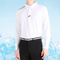 아이스 쿨 냉감 투어 핏 여름용 긴팔 골프 카라 티셔츠 101-12
