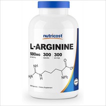 뉴트리코스트 L 아르기닌 Nutricost L-Arginine 300정