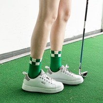 여성 골프 양말 요가 삭스 필라테스 테니스 골프 등산 중목 미들 니삭스 패션양말, HELLO