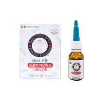 (1+1) 캐나다직수입 닥터스드롭15ml 유산균3억+비타민D, 1+1 (유통기한확인필수), 15ml