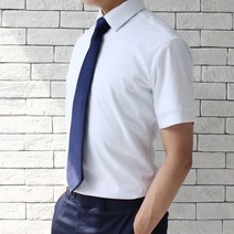 어셔츠 국내제작 구김없는 링클프리 고스판 남자 정장 반팔 와이셔츠