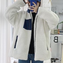 털 점퍼 오버핏 남녀공용 후리스 뽀그리 플리스