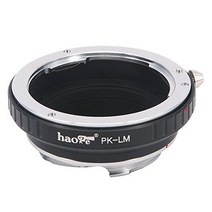 Haoge Lens Mount Adapter for Pentax K PK Mount Lens to Leica M LM Mount Camera Such as M240 M240P