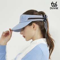 듀빅 여성 리본 테이프 포인트 썬바이저 DC2WAP011BGY, FREE, 블루그레이