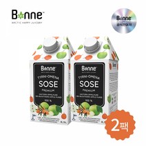 본네 씨벅톤 애플 퓨레 주스 500ml 2개입, 2개