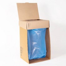 종이쓰레기통 줍줍박스(20L), 줍줍둘