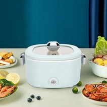 분리형 멀티 포트 라면 캠핑 휴대용 쿠커 DMWD 전기 요리 기계 음식 찜기 국수 죽 밥솥 수프 냄비 프라이팬 아침 식사 메이커 220V 2L, 1 layer