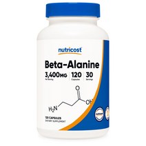 뉴트리코스트 베타 알라닌 Beta-Alanine 3400mg 퍼서빙 120정
