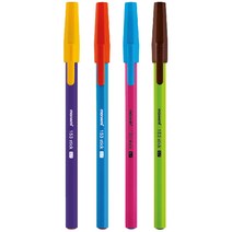 모나미 153 스틱 비비드 볼펜 낱개 / 0.7mm / 육각형 디자인 / 캡타입, 피콕블루, 1개