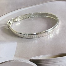 [캘리925] 925실버 6mm 라운딩 스네이크 (한국산)