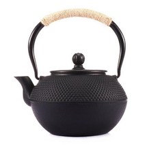 일식 무쇠 주전자 주철 티포트 주물주전자 인덕션 가능 1.5리터, 돌기 1200ML