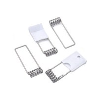 토션스프링 플랫 토션 스프링 316 스테인레스 스틸 고정 클립 라이트 다운 천장 조명 용, 04 FW316-W13X55