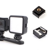 조명스탠드 부품 핫슈 LED 연결 카메라 DSLR 액션캠