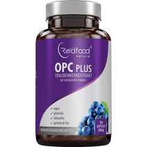 독일직구 OPC 포도씨 추출물 250mg 정품 퓨어 OPC 실험실 테스트 비건 독일제 125mg Acerola Extra Natural 비타민 Ckt 포함 OPC Plus, 수량, 상세참조