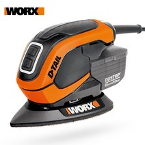 WORX 65W 세부 샌더 WX648 마우스 샌더 다기능 미니 팜 샌더 폴리 셔 기계 핸드 헬드 DIY 전동 공구 목재 샌더