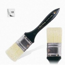 PGM*^몰화홍 유빽붓 145 3호 (60mm) 미술 그림용 유전용 유그리기 납작 유용 미술용 유납작 전문가용^^췤pgm, a^^옵션없슴