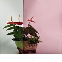 컬러 유리 필름 절연 자외선 차단제 증거 멤브레인 레드 바이 컬러 투명 창 스티커 스페셜, 8