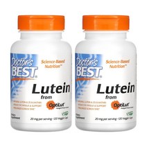 닥터스베스트 루테인 옵티루트 10mg 120캡슐 2병 지아잔틴 제아잔틴 메리골드 매리골드, 1개, 기본