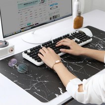 대리석느낌 가죽 노트북 마우스패드 책상꾸미기 pc방, 그레이 마블 (999개), 색상_그레이 마블 (999개)