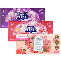 르샤트라 스타일러 향기시트 냄새 의류관리기, 피죤 에어시트 플라워페스티벌 20매/스타일러시트
