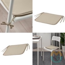 위센티브 의자패드 34X34X1CM 끈방석 의자방석 식탁방석
