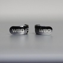 Westone W80 용 OKCSC 금속 가능 페이스 플레이트 파열 방지 이어폰 커버 나사 도구 포함 W60 W40, 한개옵션0