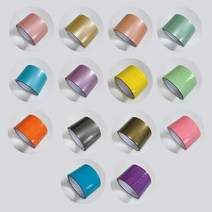 찬다 펄 테이프 공 볼 만들기 끈끈이 찐득이 끈적이 말랑이 장난감 4.8cm 6cm 낱개 [개구리알 워터 비즈 포함], 그린