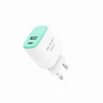 다번다 가정용 PD 20 2포트 USB+C포트 고속 충전기 (본체만) 갤럭시 고속충전기 Z폴드4, 템플러 USB+C포트 충전기(본체만)