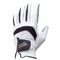 LEZAX (레작스) 골프 장갑 Missile Bombard 비공인 실리콘 수지 가공 그립력 UP 합성 피혁 장갑 왼손용 화이트 L(25-26 cm) LEZAX(レザックス) ゴルフ